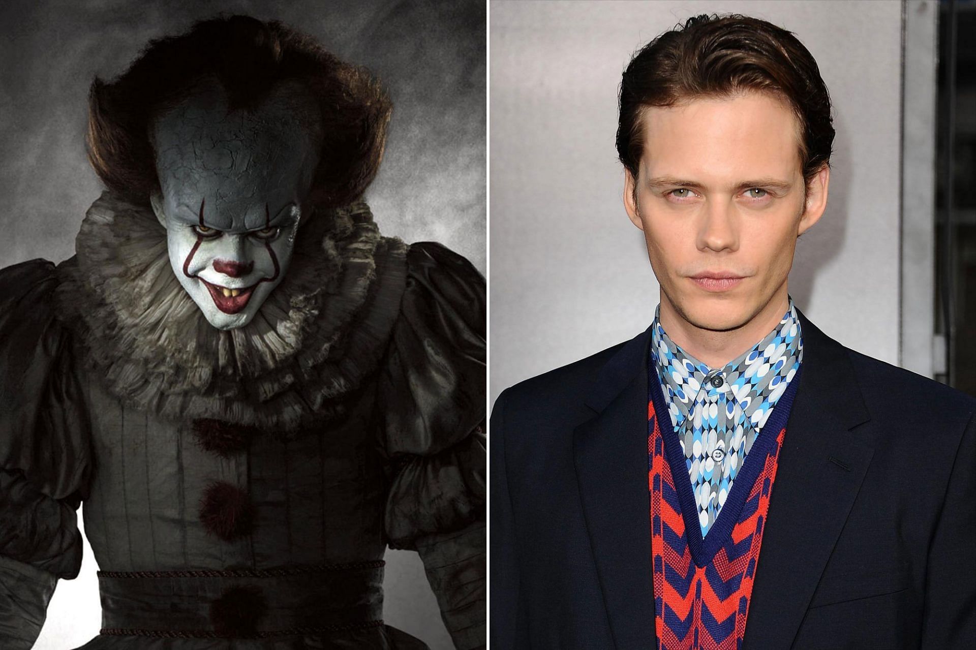 Bill Skarsgård as Pennywise (Image via Warner Bros.)